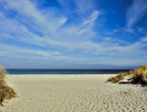 dune landscape, beach, sea